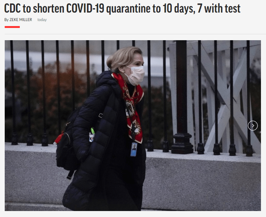 So do I need to Quarantine for 7 days, 10 days, or 14&nbsp;days?